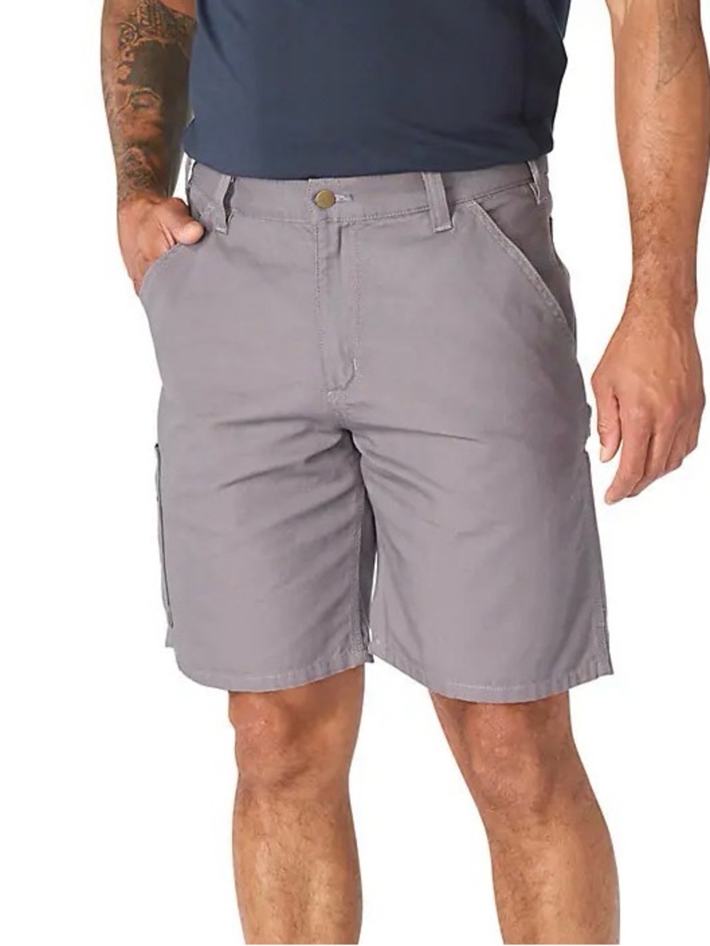 Carhartt Loose Fit Cargo Work Shorts Size 38 100% Cotton Men’s Shorts